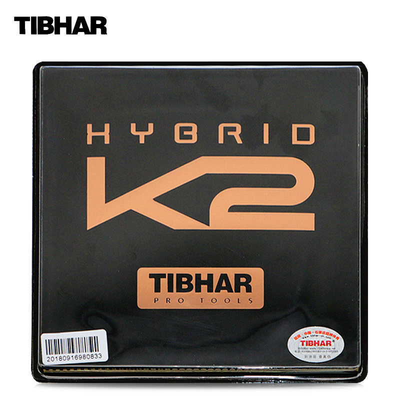 Table Tennis Hybrid Rubbers - Tib8a HYBRID K2 ping pong gomma