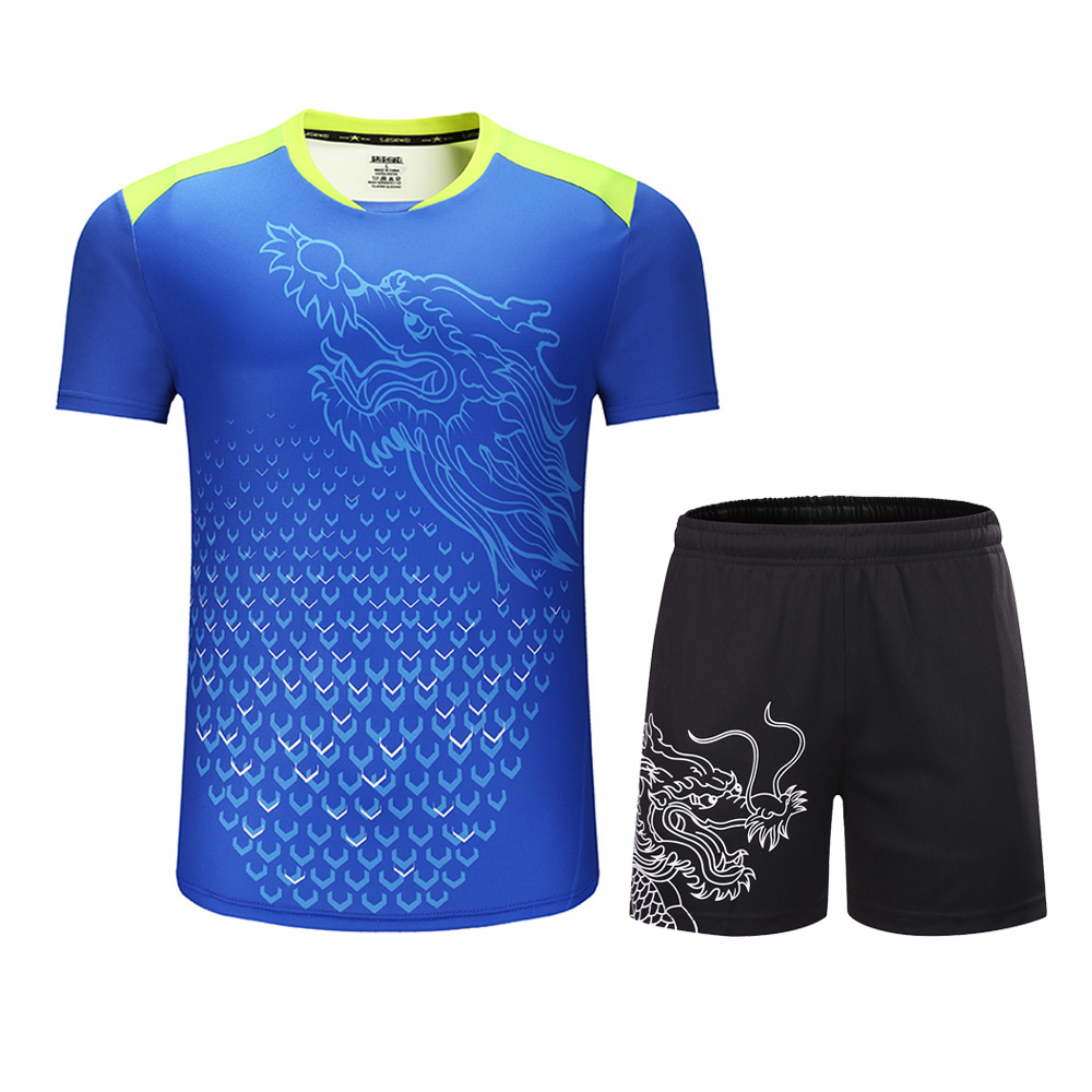 Table Tennis Training China - Nuova Cina Drago Abbigliamento da ping