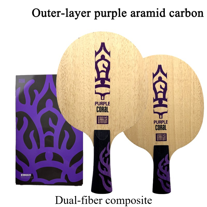 Table Tennis Blade - Racchetta da Ping Pong Meteor Purple