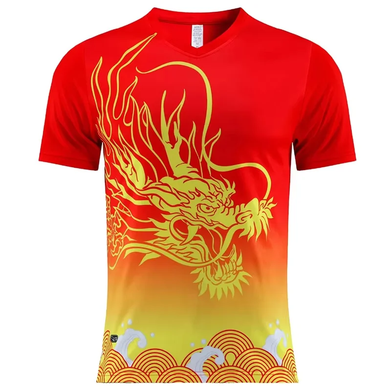 Table Tennis Training China - T-shirt da ping pong della squadra