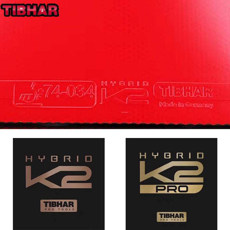 TIBHAR HYBRID K2 K2 Pro Brufol - Table Tennis Hybrid Rubbers recensione e prezzo