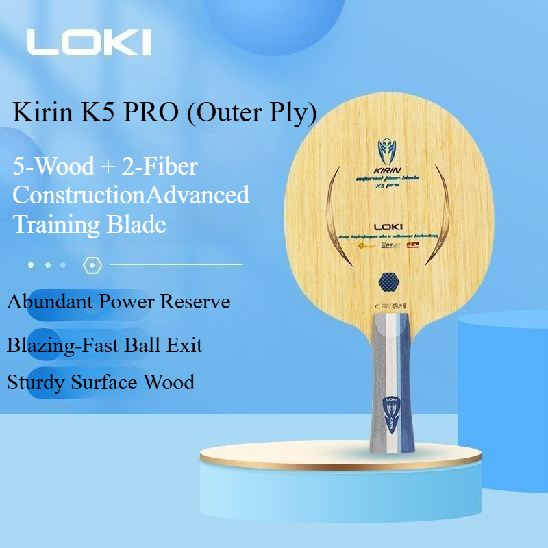 LOKI Kirin K5 PRO Lama da ping - Table Tennis Blade recensione e prezzo