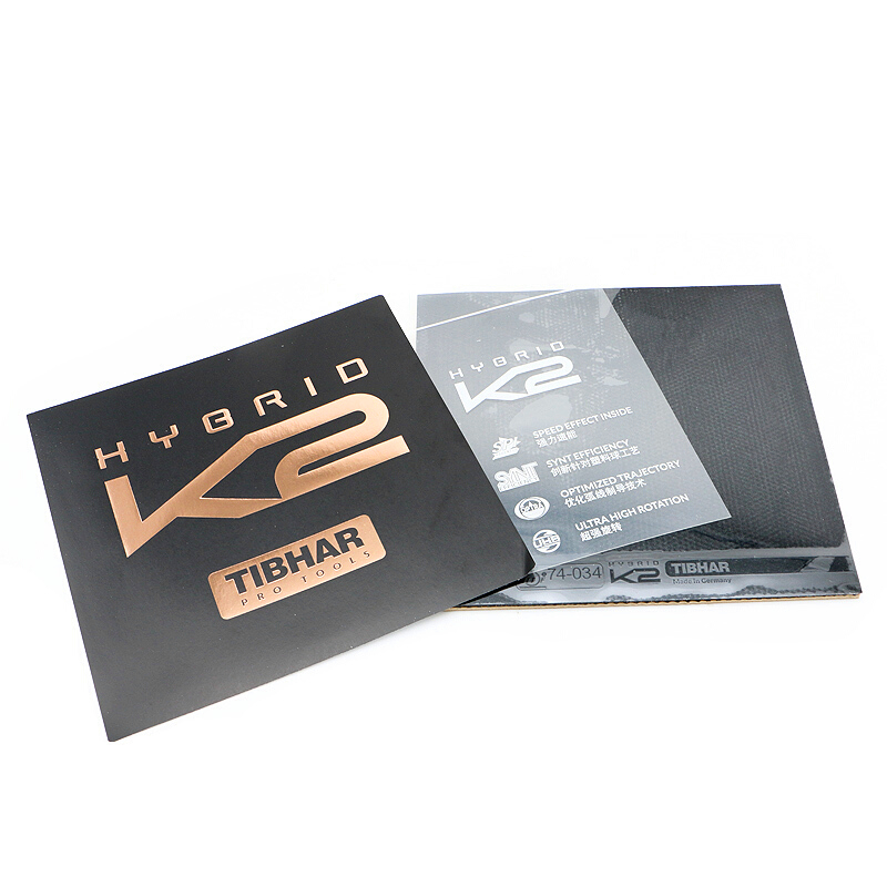 Tib8a HYBRID K2 ping pong gomm - Table Tennis Hybrid Rubbers recensione e prezzo