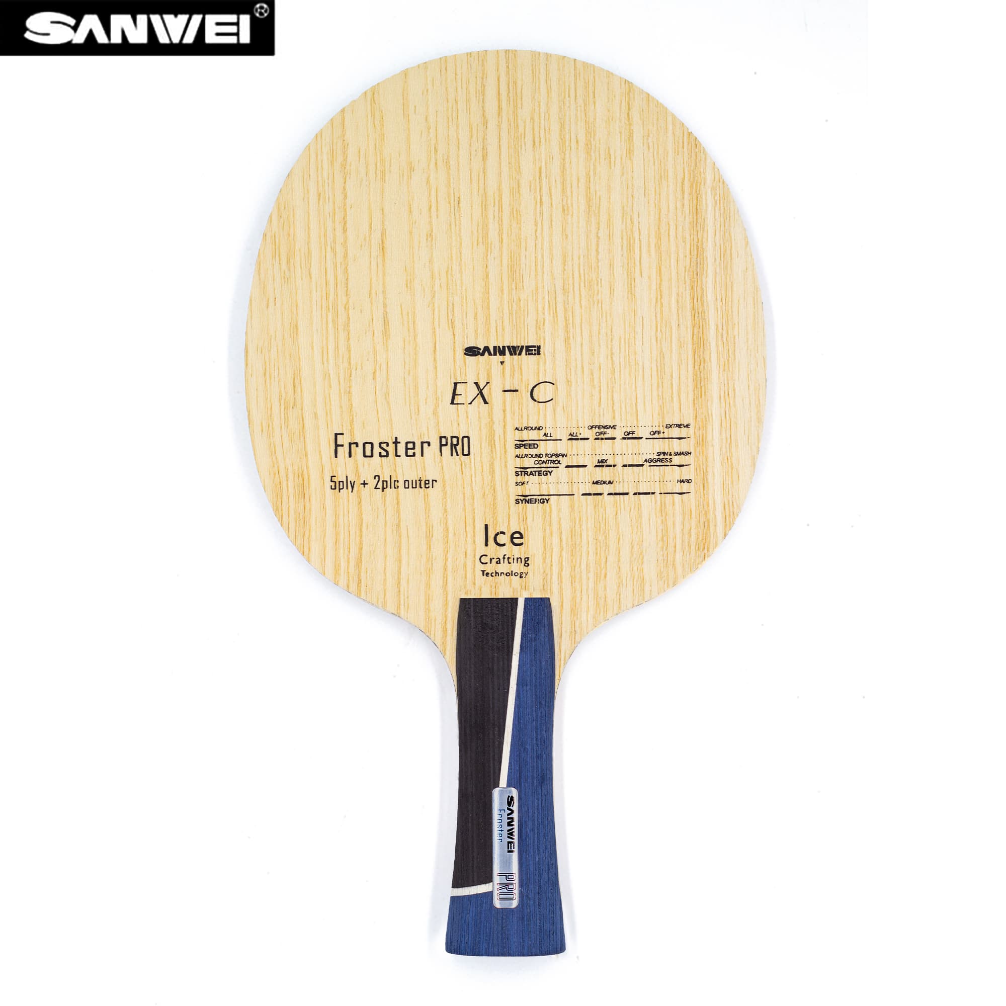 SANWEI ALC Lama da ping pong F - Table Tennis Blade recensione e prezzo