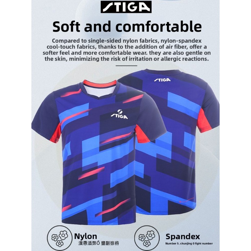 Maglia da ping pong Stika da u - Table Tennis Jersey Butterfly recensione e prezzo