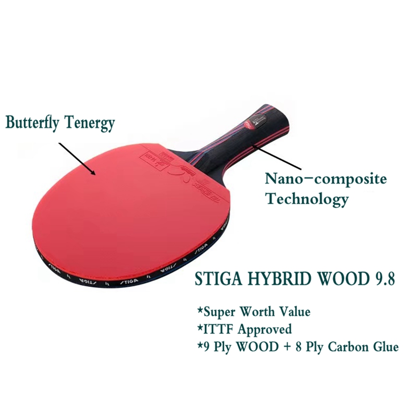 Racchetta da ping pong STIGA-H - Table Tennis Hybrid Rubbers recensione e prezzo